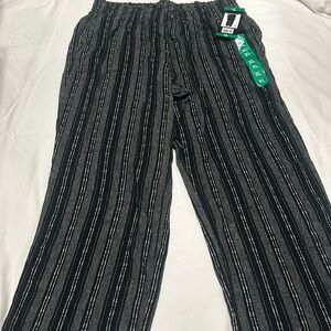 Briggs Linen Blend Pants Wide Leg size M, L, XL NWT